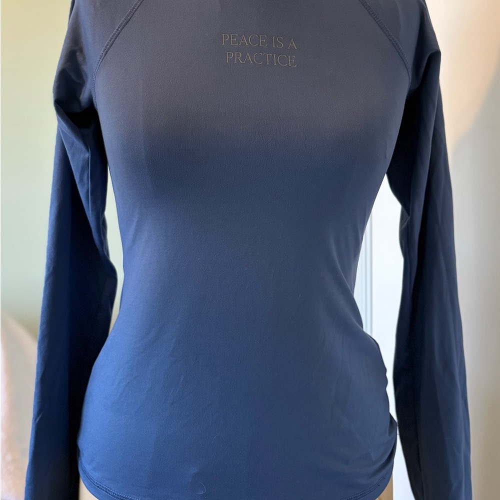Light Blue Active Fitted Long Sleeve by Roots